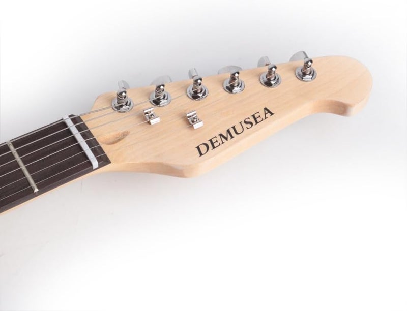 demusea DST-30 Full Size Electric Guitar Beginner Starter Practic With Gig bag And Strap (DST-30, Blue) - Image 5